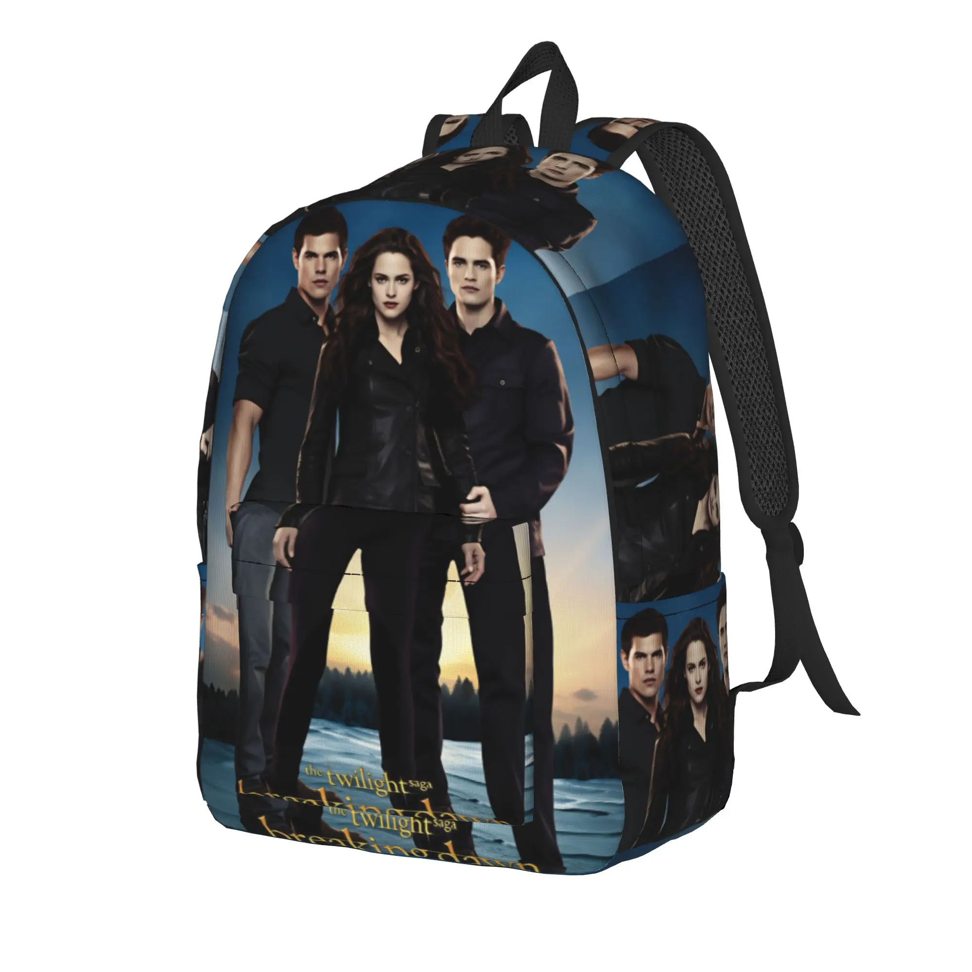 Decor Edward Backpack The Twilight Saga Style Backpacks Women Men Outdoor Lightweight School Bags Custom Rucksack