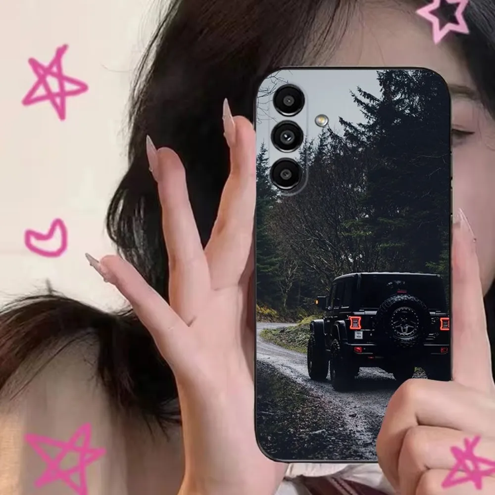 J-Jeeps off-road SUV  Phone Case For Samsung S24,S21,S22,S23,S30,Ultra,S20,Plus,Fe,Lite,Note,10,9,5G Black Soft Cover