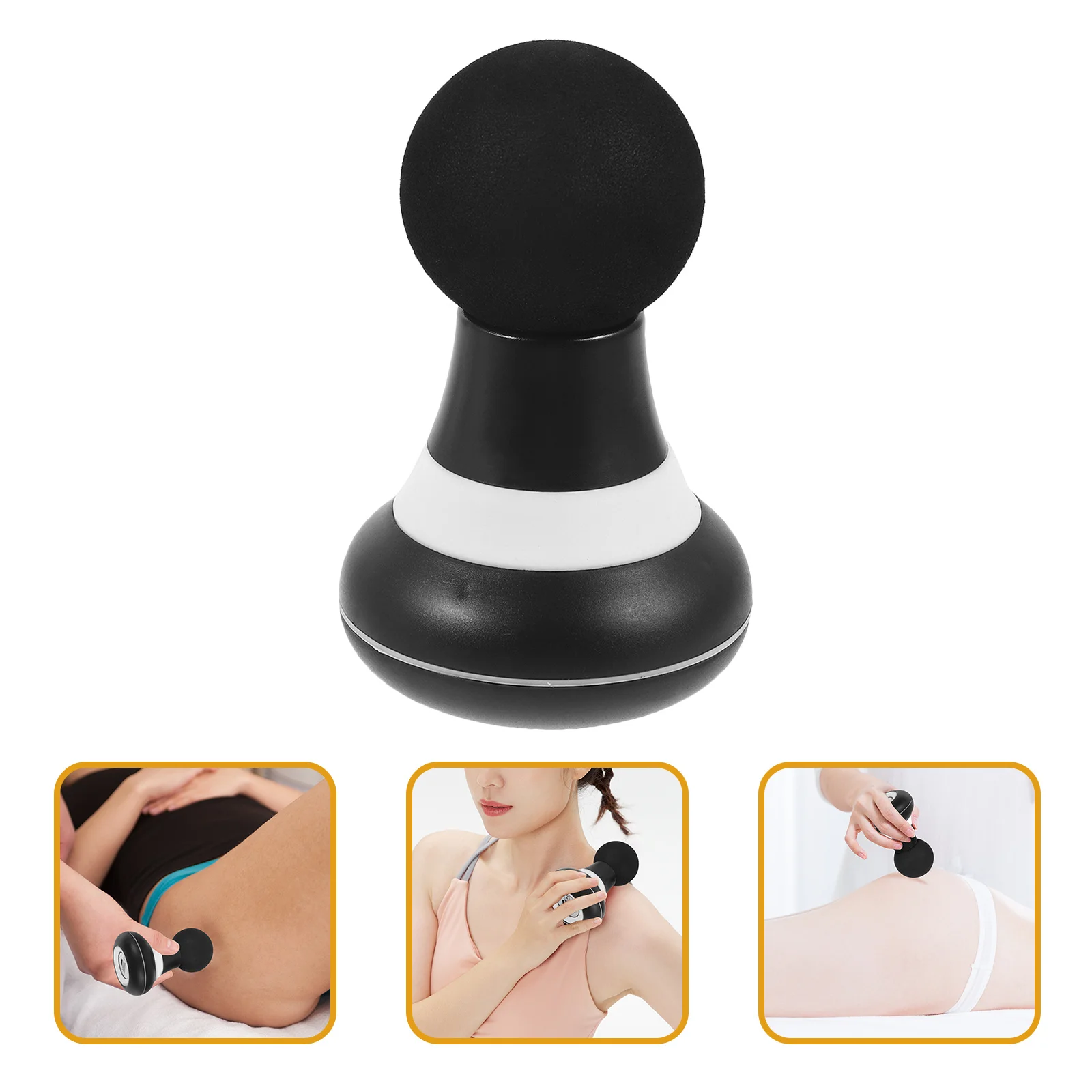 

Mini Electric Muscle Massager Portable Small Handheld Deep Tissue Vibration Tool For Back Neck Shoulder Body Relaxation