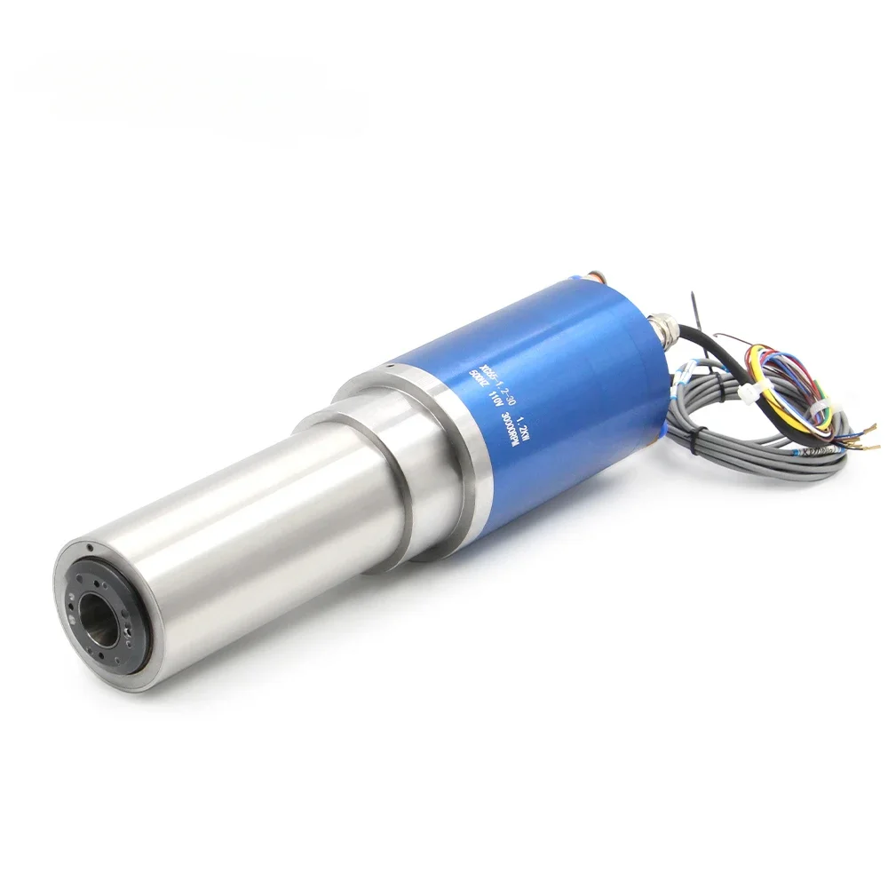 

z For G-Penny 1.2kw ISO20 ATC Spindle Motor Water Cooled Spindle D=65mm Automatic Tool Change 130v 0-30000rpm 0.005mm Accuracy