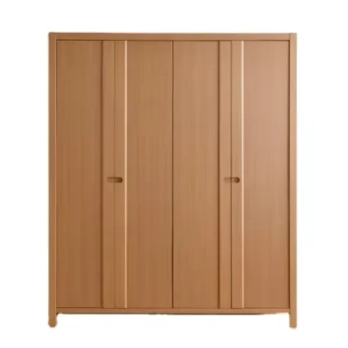 Factory Custom OEM Bedroom Couple Furniture Storage Elegant Solid Wood Modern Home Wooden Luxury High-end Hotel Wardrobe Closet