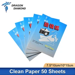 Laser Lens Cleaning Paper Wipes Soft Tissue Cleaning Booklet For Camera Microscope Laser Filter Glass