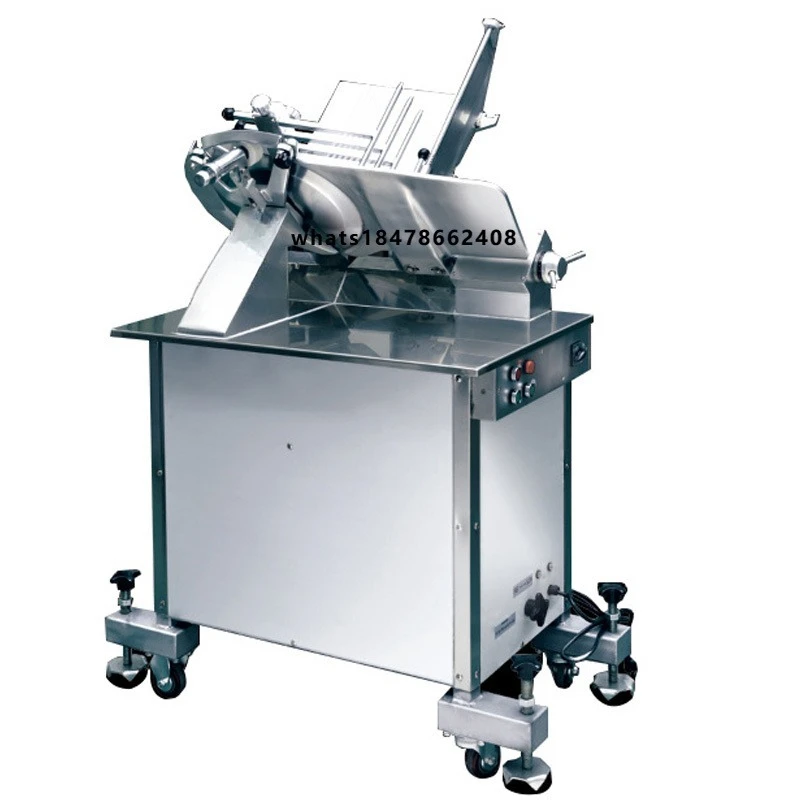 Commercial Fully Automatic Frozen Meat Slicer Machine Cutting Thickness 0-20cm