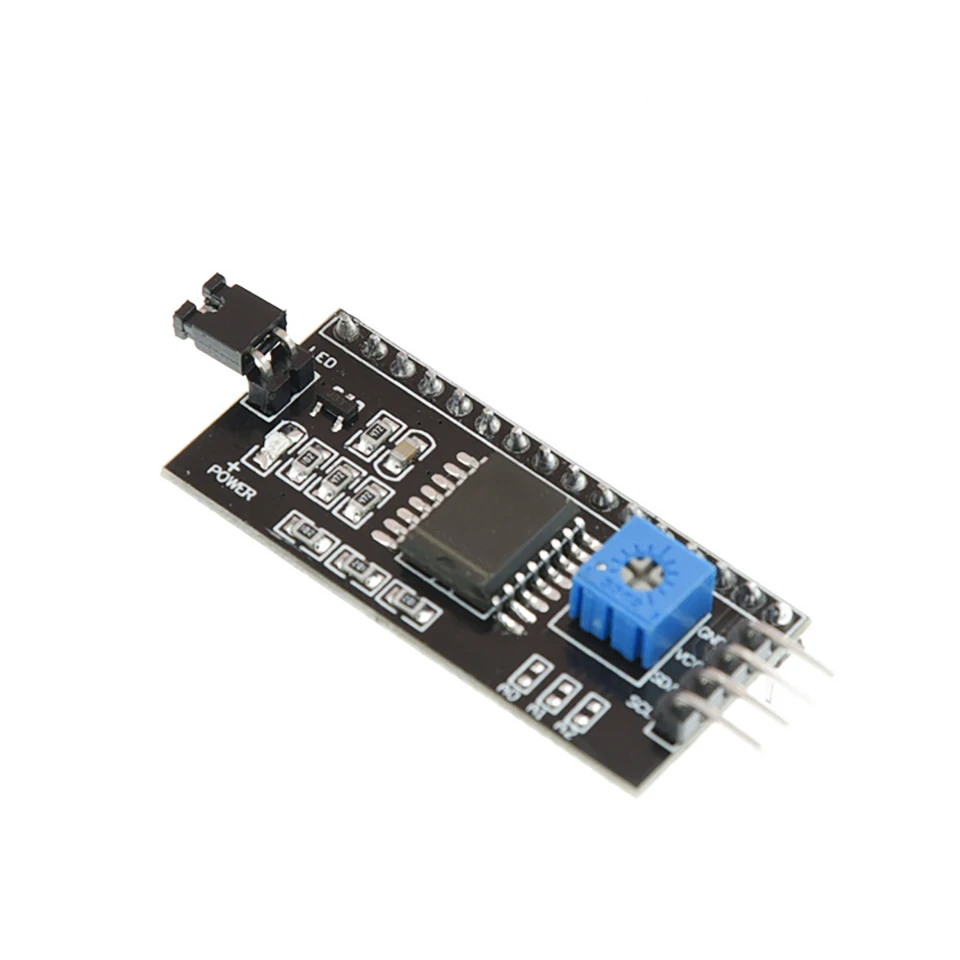1Pcs IIC/I2C Interface LCD1602 Adapter Plate Board 5V LCD Adapter Converter Module For LCD1602 2004 LCD For