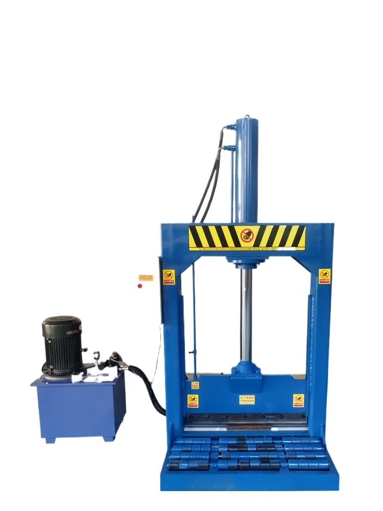 Hydraulic knife Multifunctional guillotine Large guillotine head material Rubber plastic cloth Cotton cutting machine Hydraulic