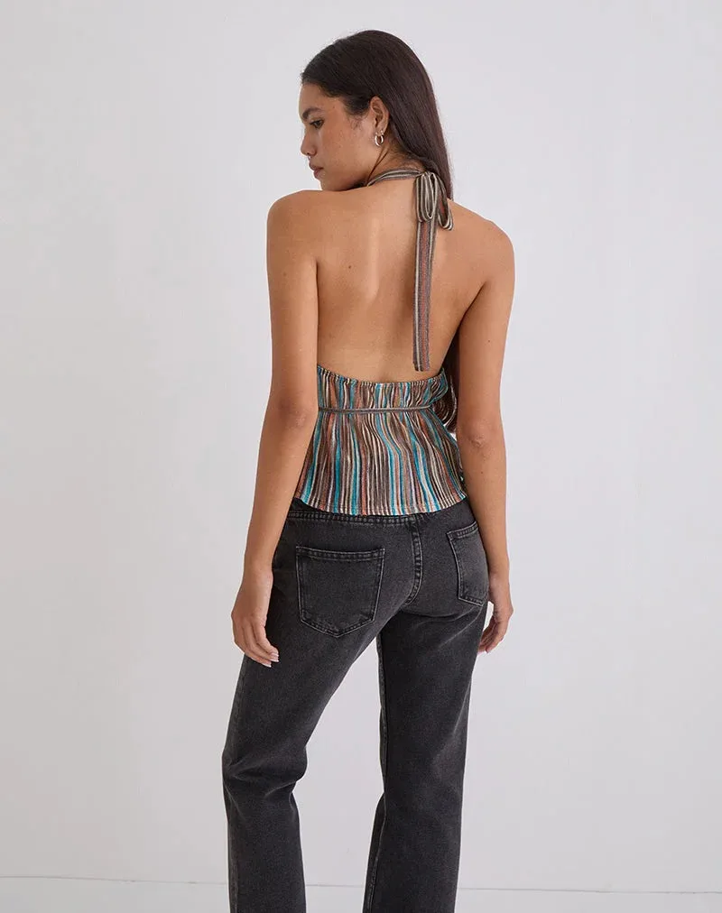 Turn Heads with Our Stylish Backless Halter Tops in Various Colors and Sizes - Perfect for Every Fashionista!