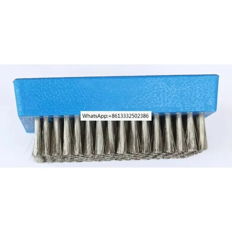 

Щетка с пластиковой ручкой, щетка из стальной проволоки, обои, печать, чистка рулона из анолокса, диаметр проволоки 0,076, устойчивость к коррозии и устойчивость