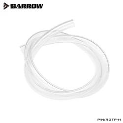 BARROW Soft Tube ID9.5mm+OD12.7mm ID10mm+OD16mm Transparent Water Cooling PVC Tube Tubing Hose for Computer CPU Water Cooling 1M