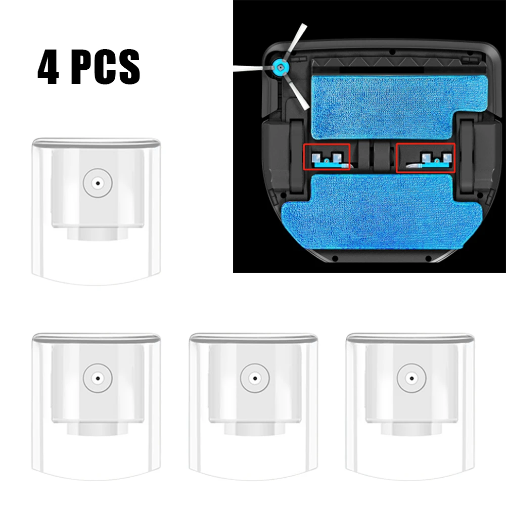 Robô aspirador de pó substituição peça sobresselente, bocal de pulverização, aspirador, vassoura, adequado para Hobot Legee 669, 668, 7 série, 4 pcs