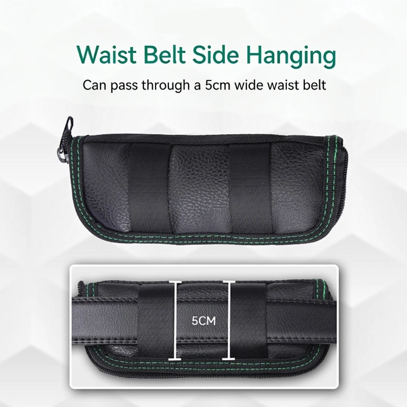 Protective Leather Cutter Bag Folding Cutter Storage Portable Nylon Cover Protective Sheath Cutter Carry Outdoor