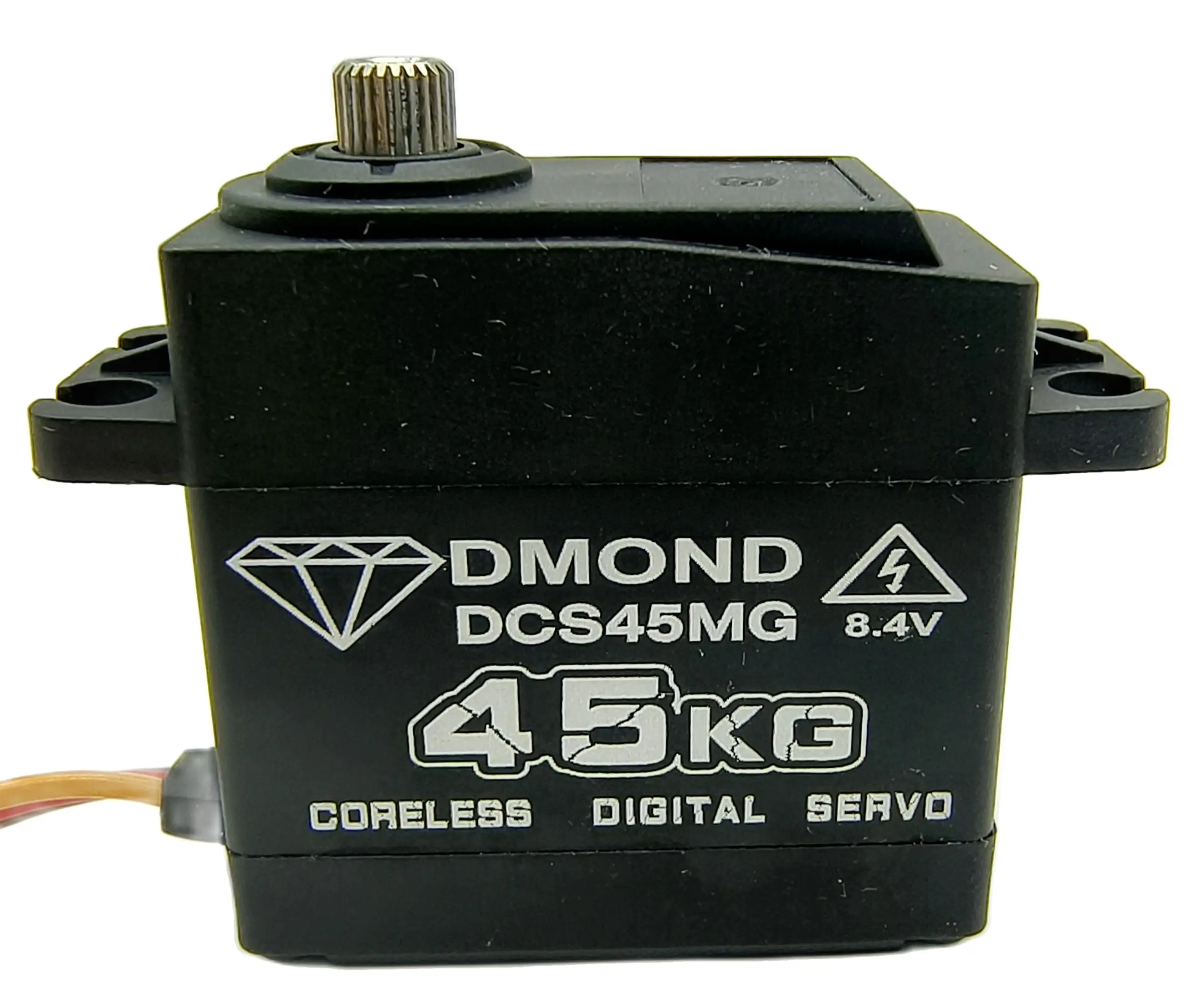 DMOND DCS45MG 45KG 0.1sec 8.4V middle aluminum case metal gear high torque digital coreless servo for 1/10 RC car plane robot