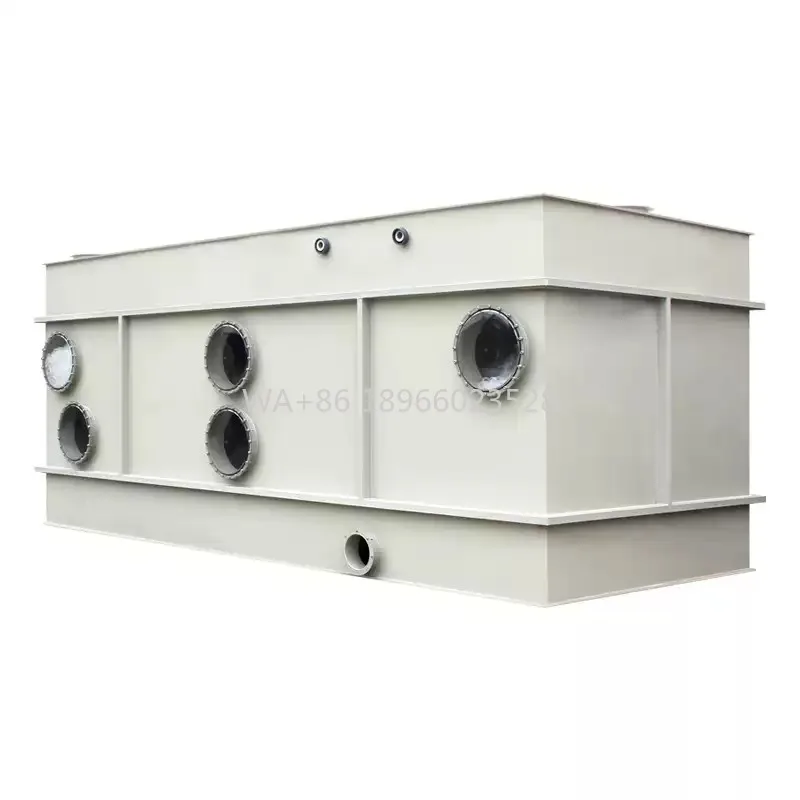 تربية الأحياء المائية محطة القمامة الغازية معدات إزالة الروائح الكريهة إزالة الروائح الكريهة البيولوجية Trickling تصفية برج خزان رذاذ الطلاء