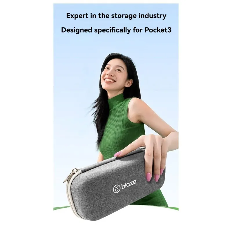 24-Hour Delivery BIAZE Carrying Case Hard Shell Protective Storage Bag With Hand Strap For DJI Pocket 3 Portable