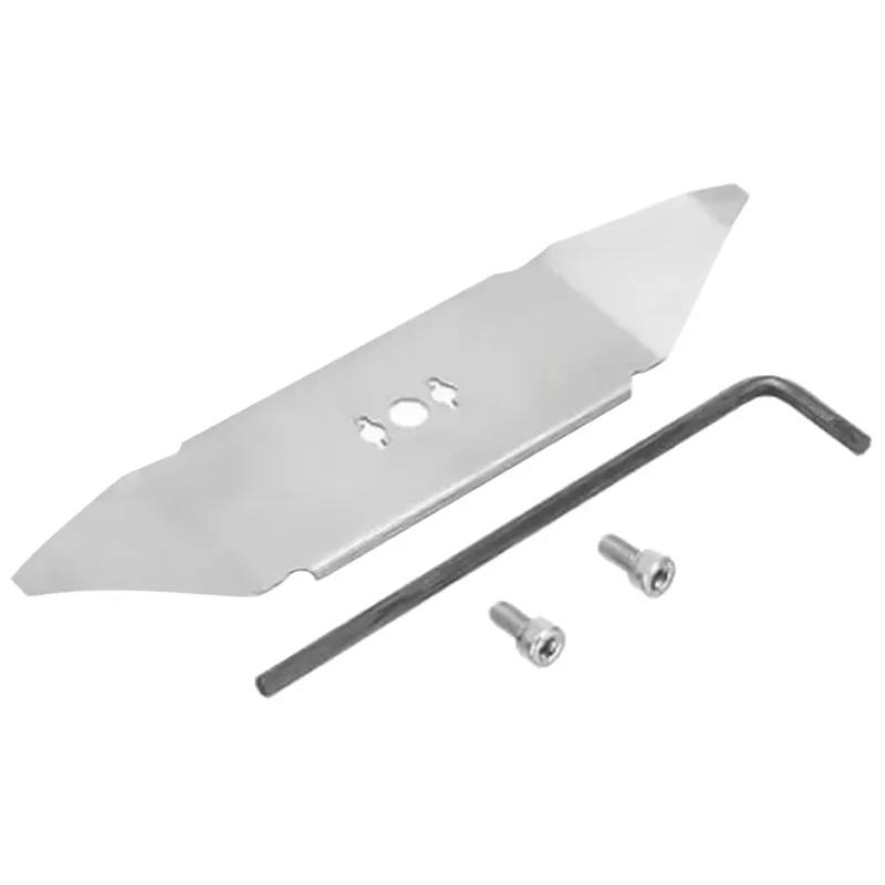 HRBAJ-Edelstahl Garten Rasenmäher Zubehör mit Inbusschlüssel Rasenmäher Messer für Robomow RX Professional