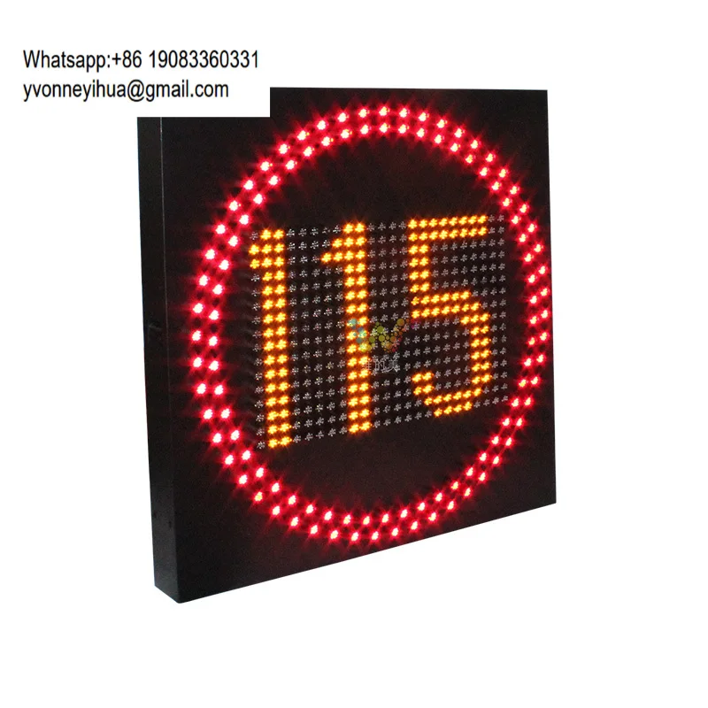 Expressway Speed Limit LED Sign Dynamic Variable Information Sign Message Board