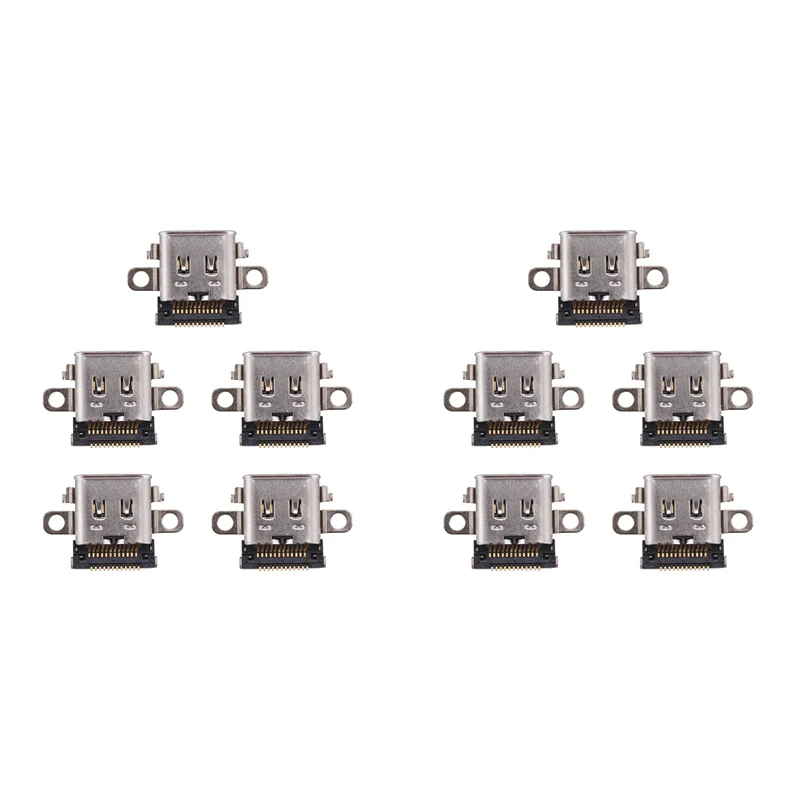 

【Sleek Design】10X USB Type-C Charging Port Charger Socket Connector Repair For Nintendo Switch