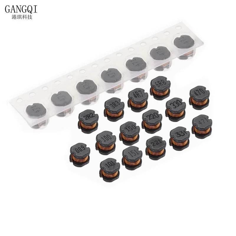20PCS SMD Power Inductors CD75 2.2uH 3.3uH 7.8*7*5MM 4.7uH 6.8uH 10uH 100uH 150UH 220UH 330UH 470UH 680UH 1000UH
