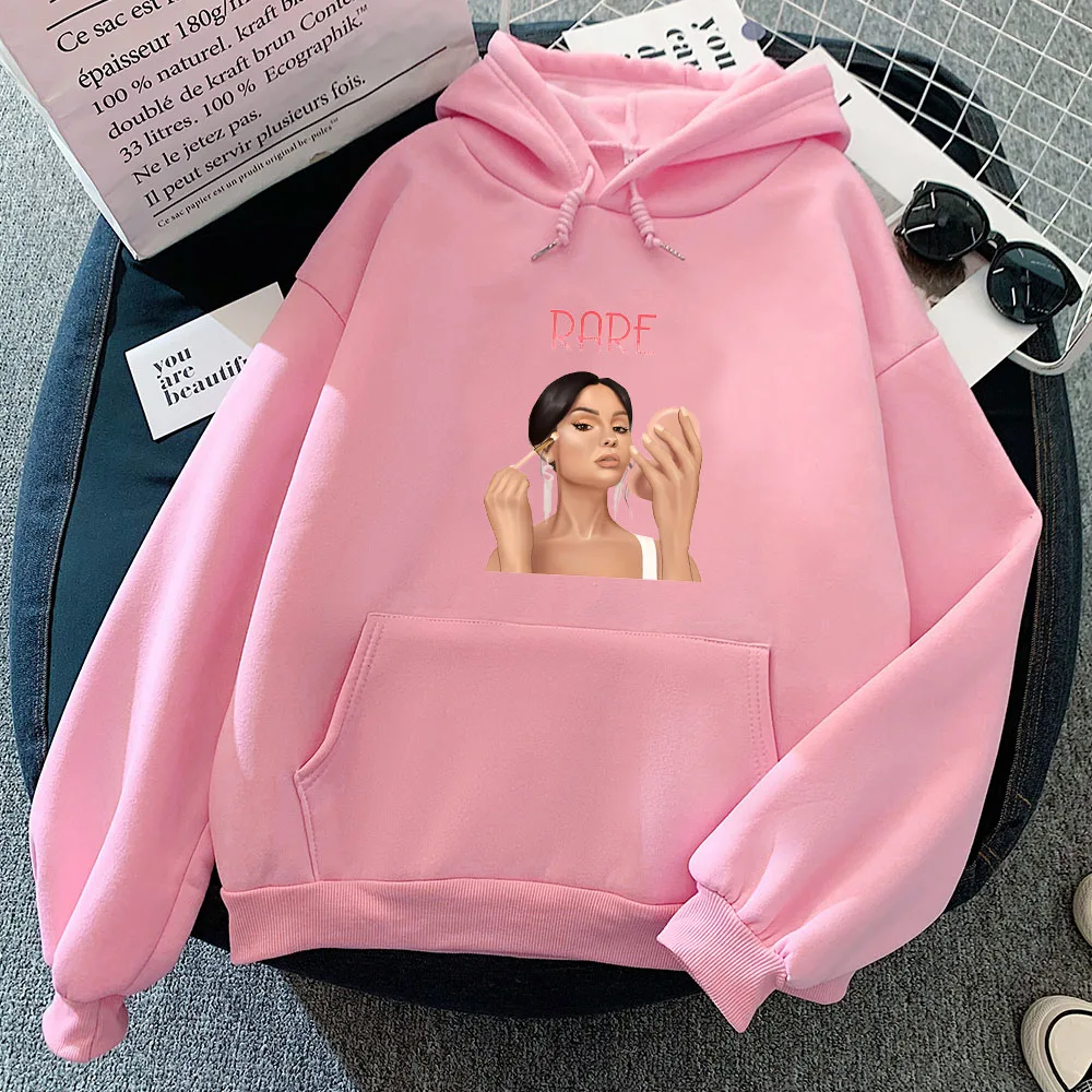 

Selena Gomez Hoodie Graphic Printing Harajuku Comfortable Sweatshirts With Hooded Casual Clothing Sudaderas Fleece Vintage Hoody