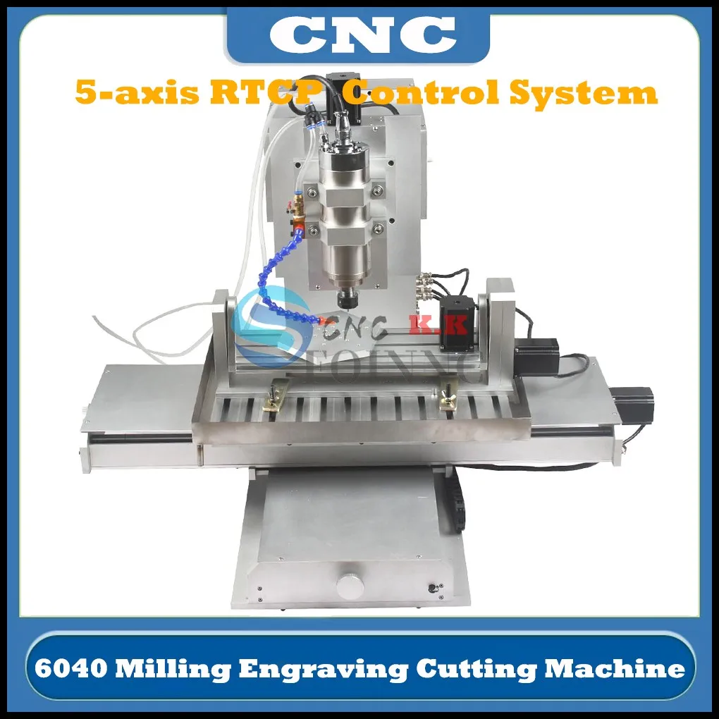 5 assi CNC 6040 porta di rete Router fresatura di metalli macchina da taglio per incisione 220V/110V tavola rotante scheda di controllo del ciclo