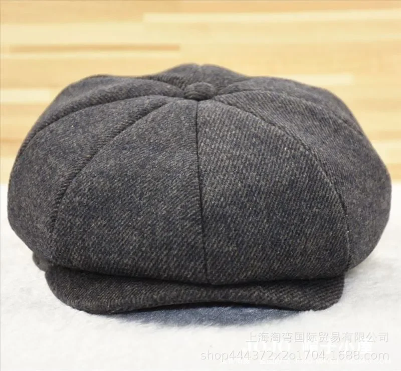 Oohmy Männer klassische Newsboy Gatsby Hut für kleinen Kopf und großen Kopf Oversize Plus Size Blend Wolle Vintage Flat Ivy Cabbie Cap Geschenke – Detail 24