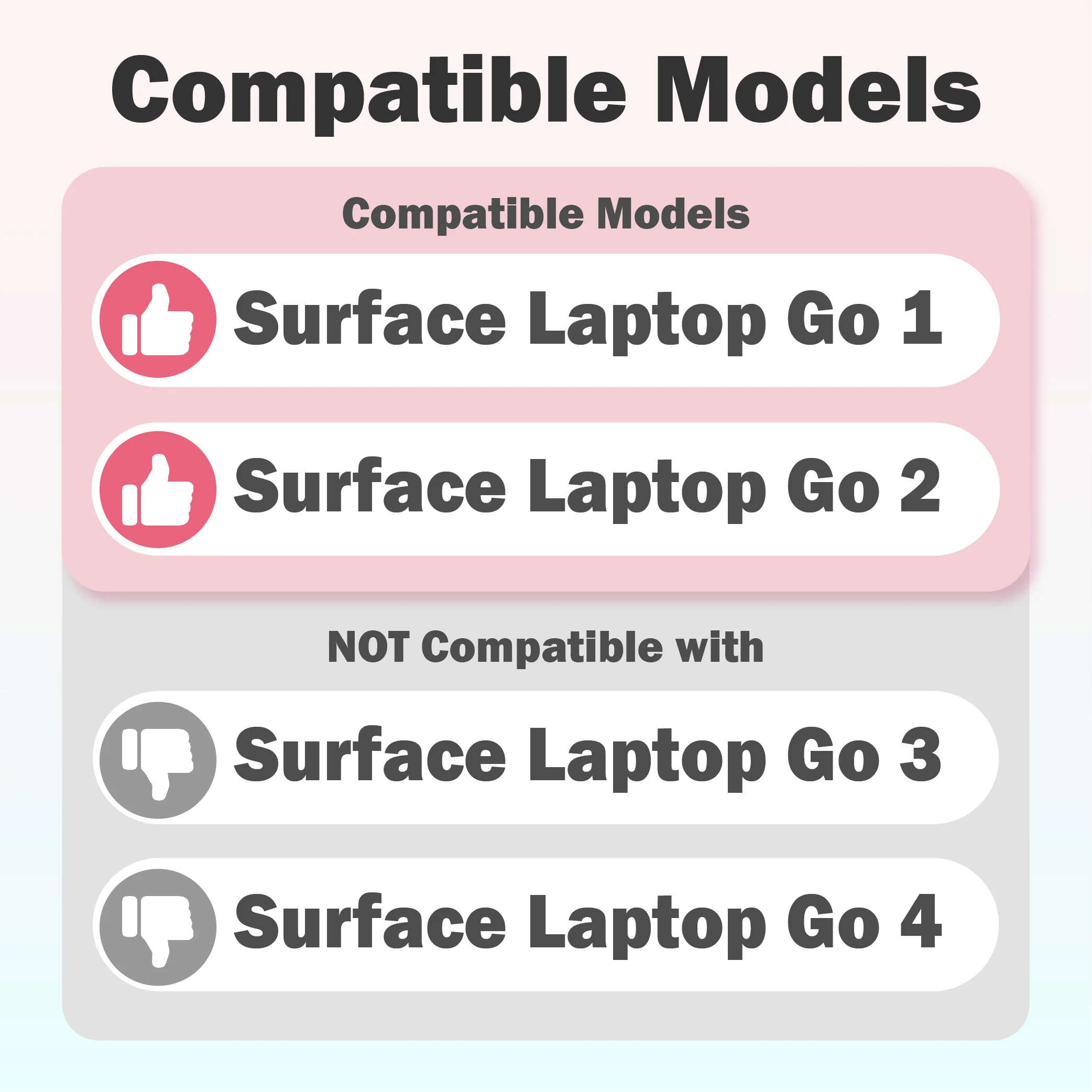 لوحة مفاتيح مع لوحة التتبع 1943 لأجهزة الكمبيوتر المحمول Microsoft Surface Go 1/2 Gen 2020 2022 100% جودة عالية