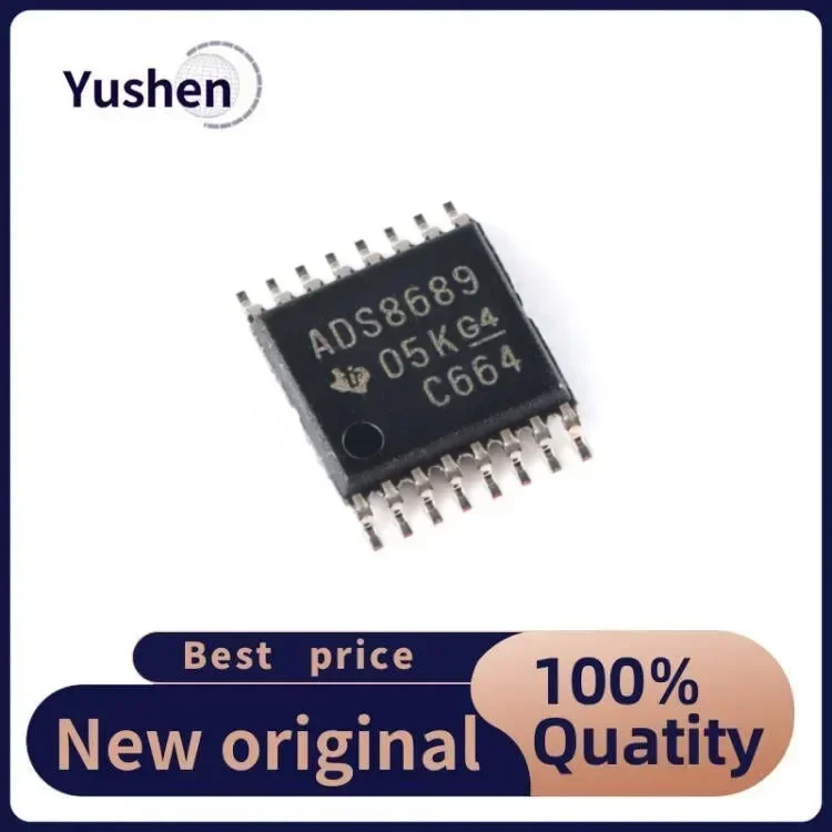 Original Genuine  ADS8689IPWR TSSOP-16 24 Bit Analog-to-digital Converter Chip Microcontroller IC Chips