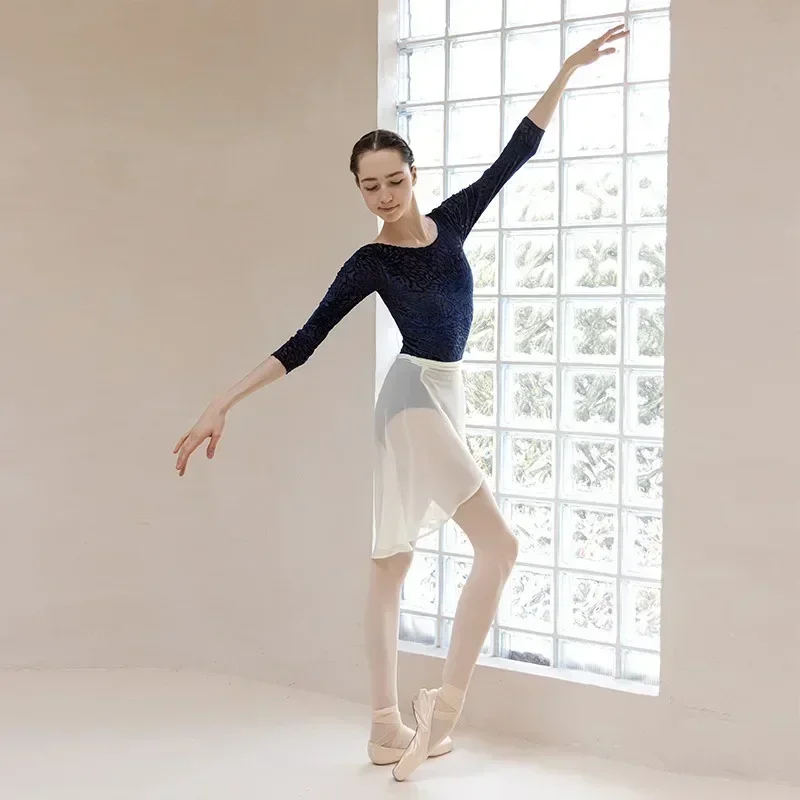 

Ballet Dance Leotard For Women Practice Clothes Black Swan Gymnastics Tights Adult Aerial Yoga High-quality Dance Clothes