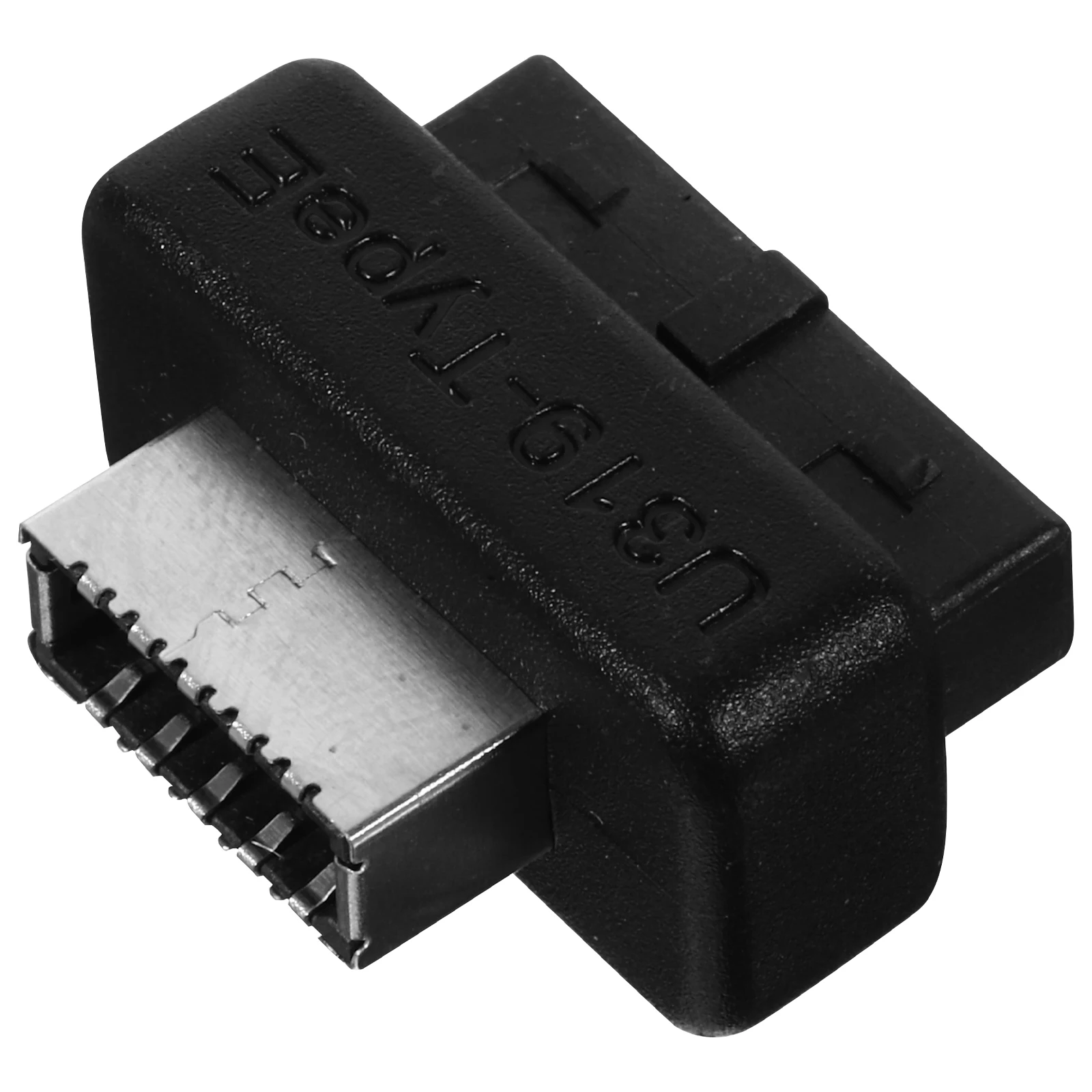 

USB Front Panel Adapter 19PIN Male to Female High Speed USB3 0 Header Converter Internal Connector Black Color Easy Plug
