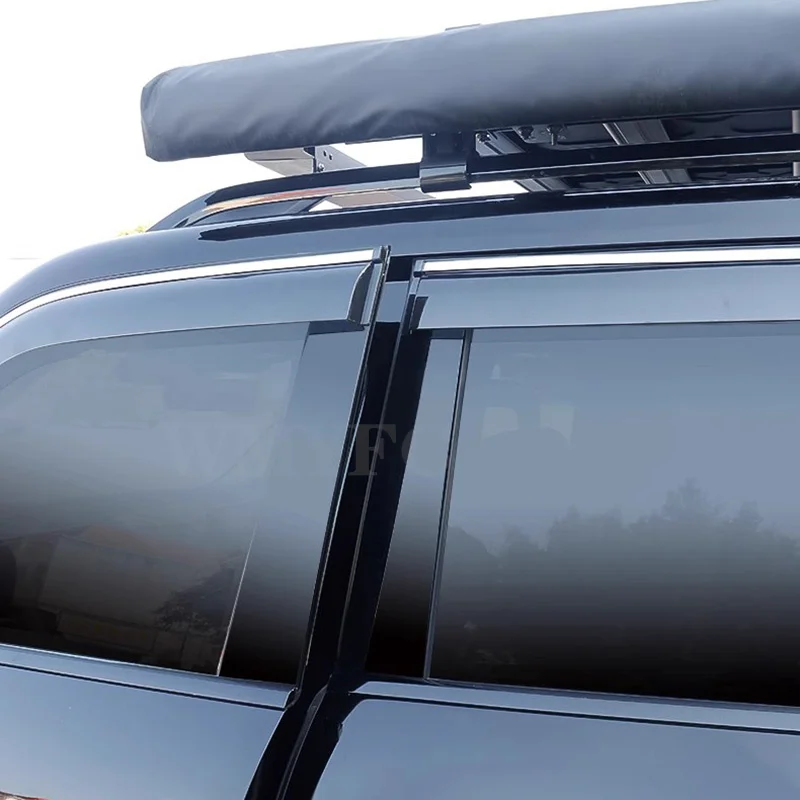 4/6pcs Windows Visors for BYD Equation Leopard 5 2023 2024 Accessories Awnings Sun Rain Smoke Shades Guard Deflector Windshie