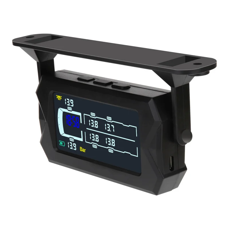 Solar-powered Long-lasting Truck RV Tire Pressure Sensor Tire Pressure Monitor2-14Wheel Truck Tire Pressure Monitoring System