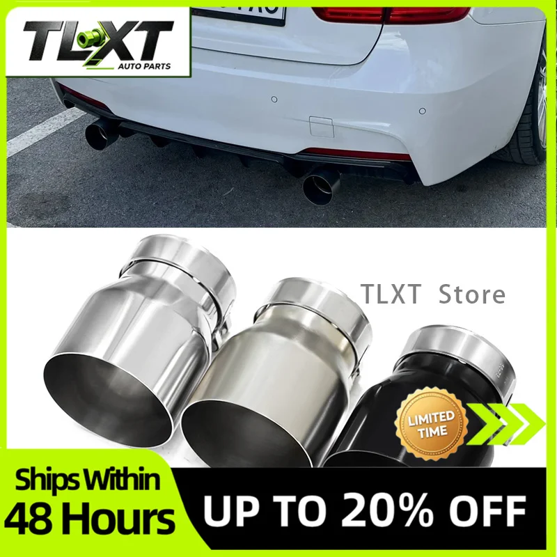 2 шт./лот Насадка на выхлопную трубу для BMW F22 F23 M235i M240i F20 F21 M135i M140i F30 F31 M335i M340i F32 F33 F36 M435i M440i Тюнинг глушителя