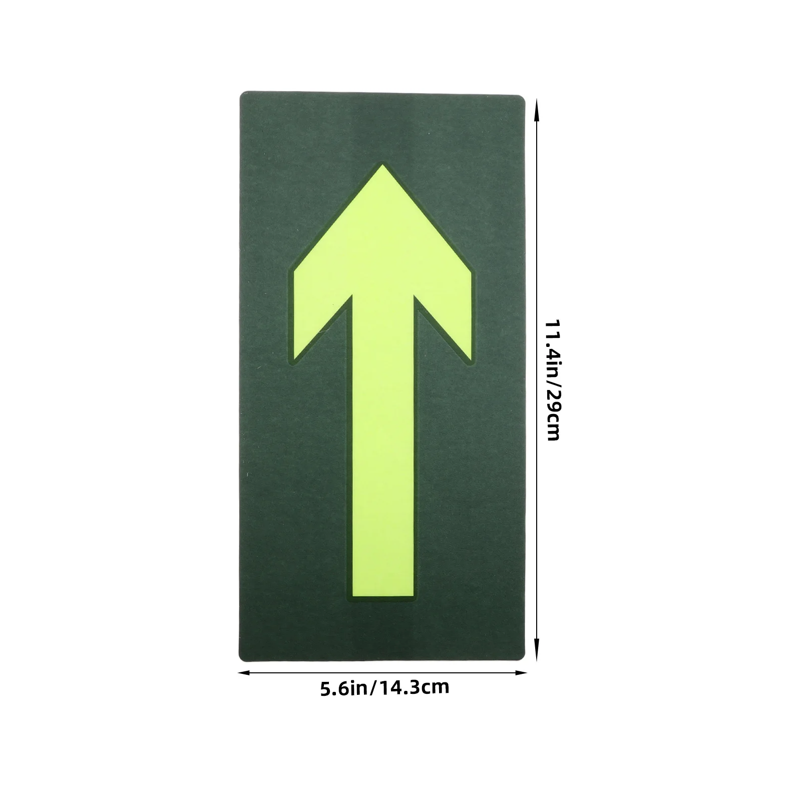 10 Pcs Arrow Direction Signs Adhesive for Market Markers Arrows Decorative Decals Exit Stickers