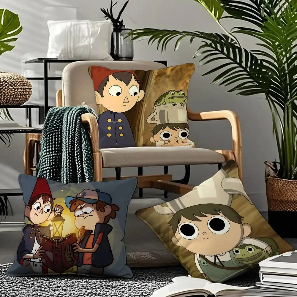 

O-Over The G-Garden W-W-Wall Anime Pillow Case Comfort Sofa Bed Silky Elegant Invisible Zipper Custom Decorative Cushion Cover