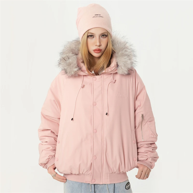 Women\'s Winter Down Jacket with Hood Sale Female Winter 2024 New Outerwear Lightweight Padded Women Winter Puffer Coats on Offer