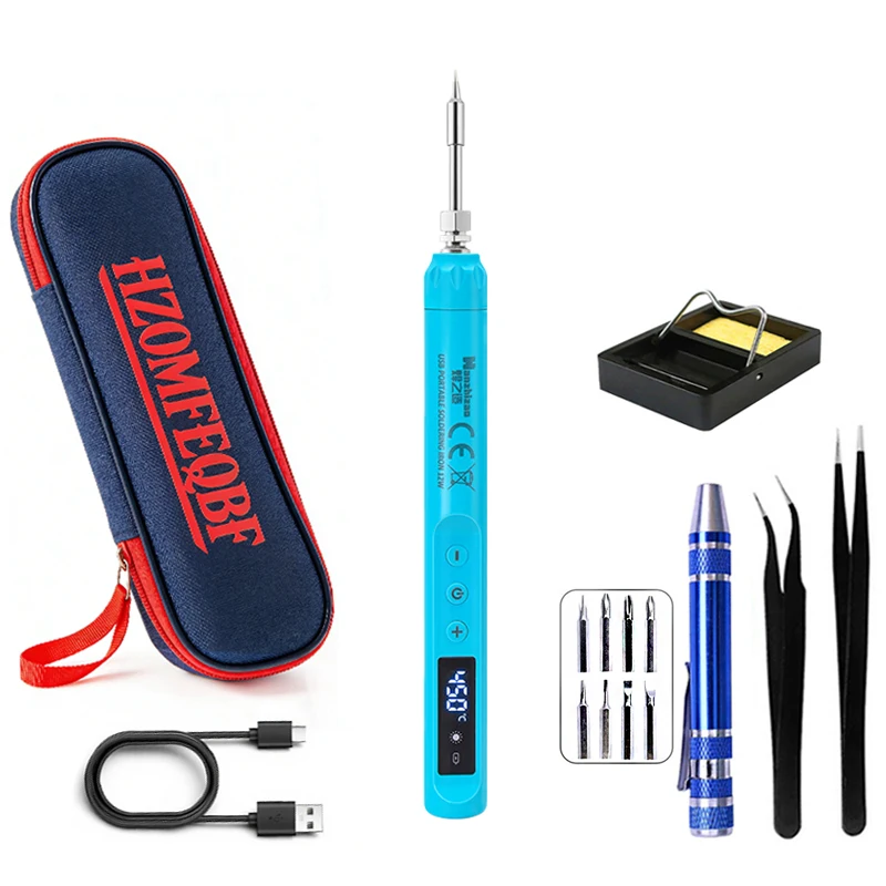 Professional Soldering Iron Kit, Professional Welding Tool Set, Ideal for DIY Projects and Electronic Repair
