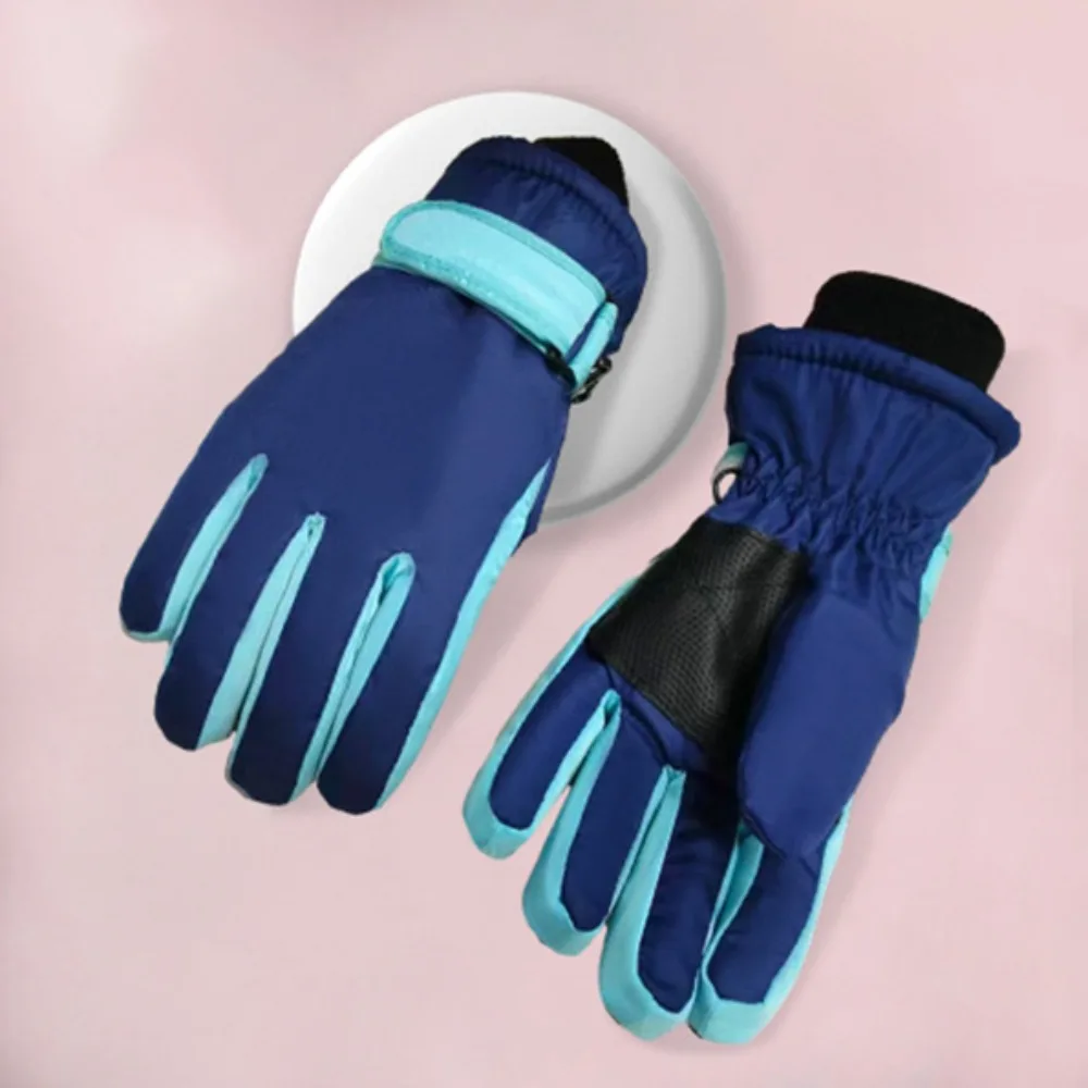 

Multicolor Winter Ski Gloves Windproof Waterproof Touch Screen Gloves Thicken Thermal Ultralight Warm Mittens Riding Equipment