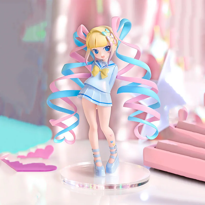 ฟิกเกอร์อนิเมะแท้ GSC POP UP PARADE NEEDY GIRL OVERDOSE Rain PVC 16 ซม. ของสะสม โมเดลตุ๊กตา ของเล่น ของขวัญ