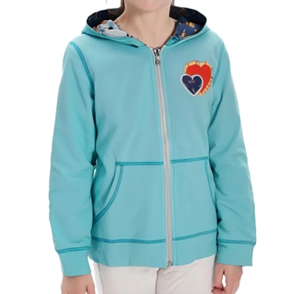 Paardewerk Kinder Dubbel Hart Hoodie Paardensport Jas Ridder Lente En Herfst Winterhw85016