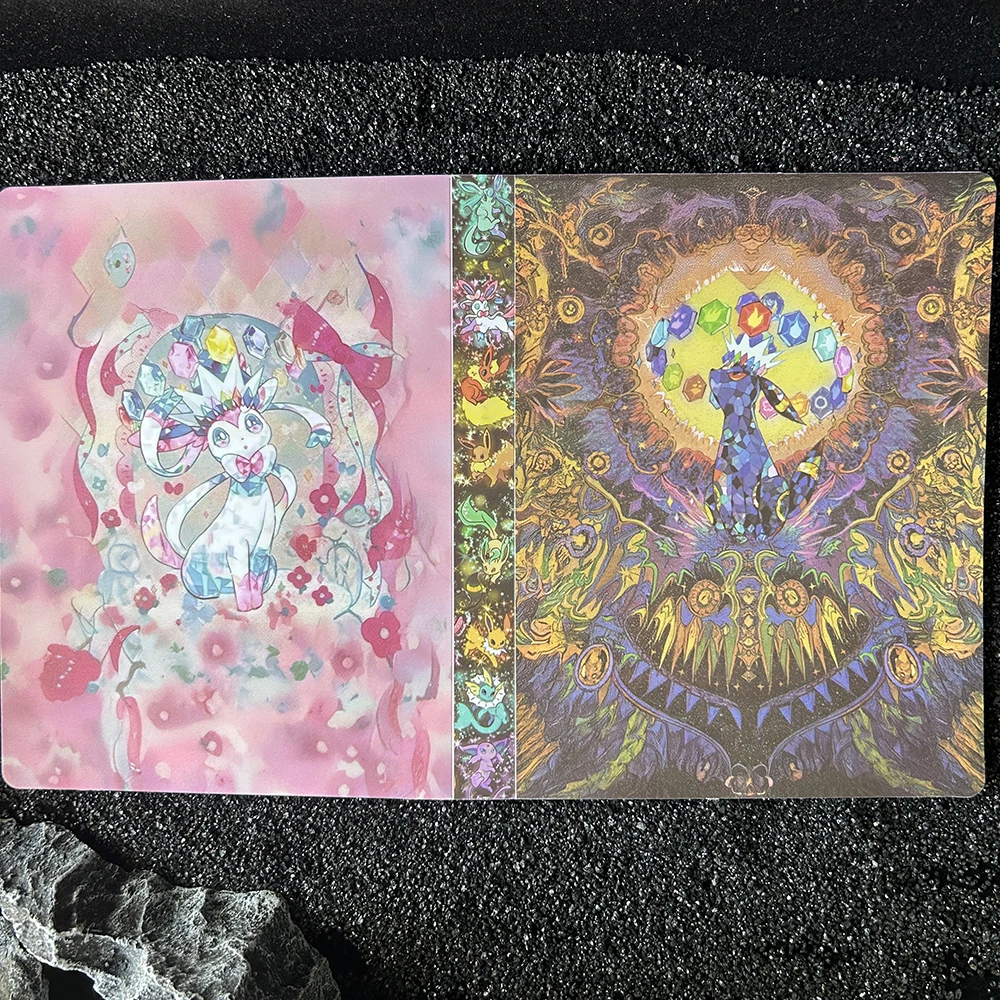 

DIY PTCG Collection Card Booklet Ibrahimovic Advanced Eeveelution Protection Collectible Card Book Can Hold 240 CollectibleCards