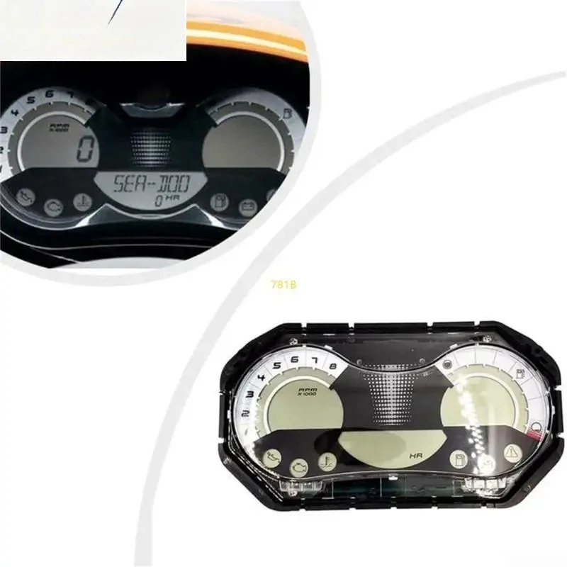 278002273 Digital Speedometer Lcd Gauge Cluster Bezel For Personal Watercrafts Historical Data Storage