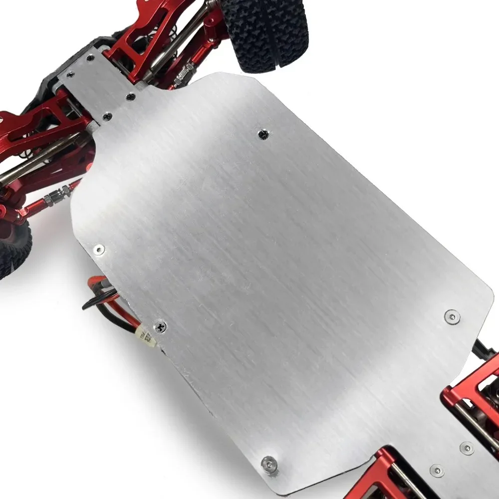 Części zamienne ze stali nierdzewnej do podwozia, metalowe, ulepszone akcesoria do samochodów RC MJX1/14 14209 14210 w skali 1/14