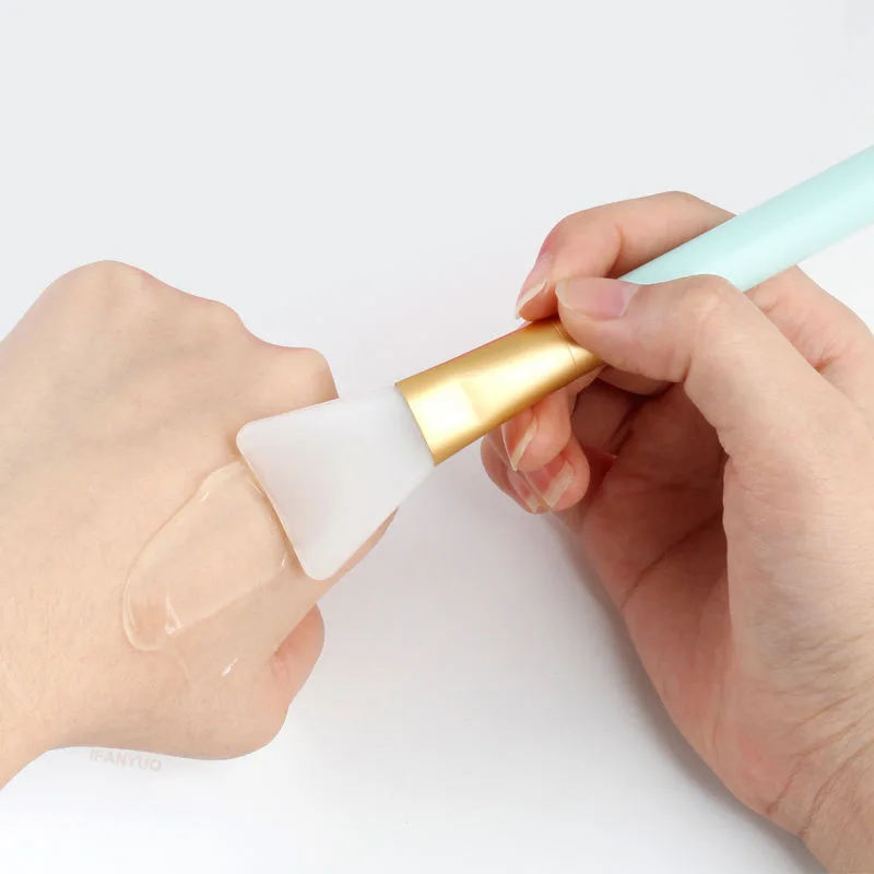 Cepillo de máscara de silicona profesional para aplicación de barro de máscara facial DIY