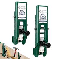 2pcs Siding Installation Tool Safe Gecko Gauges Siding Tool Set Siding Hooks Gecko Siding Tool Wall Panel Siding Mounting Kit