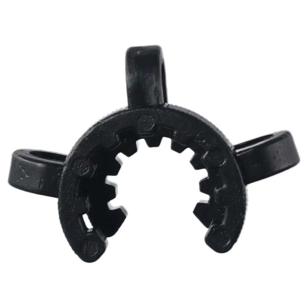 14mm Lab Keck Clamp High Quality Plastic Black Mounting Clips Keck Clips 14/20 or 14/35 Glass Taper Joints