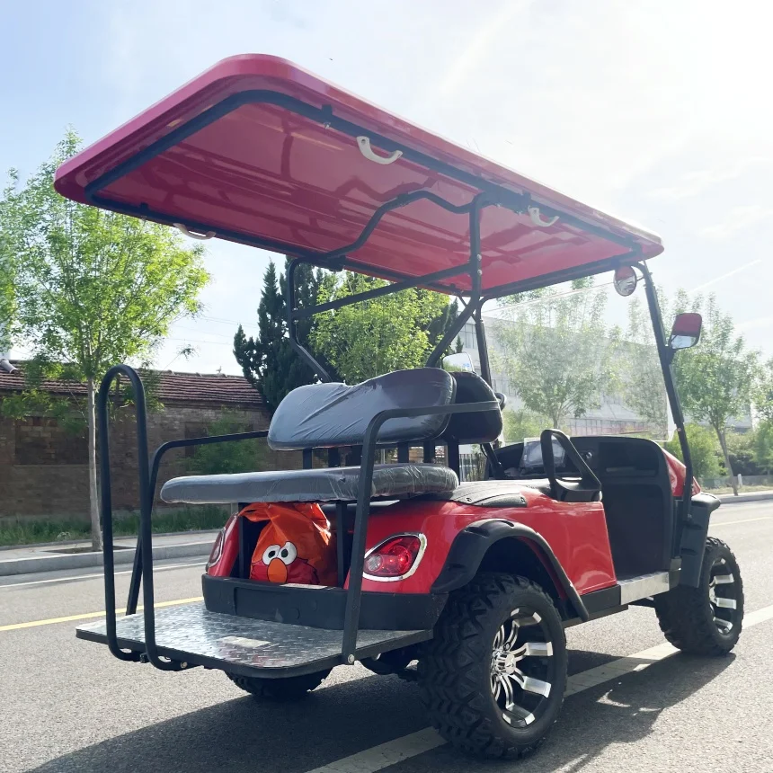 

Factory Direct Sales Luxury Electric Golf Cart Suitable For Home Use And Wild Hunting Golf Cart Scenic Sightseeing Car