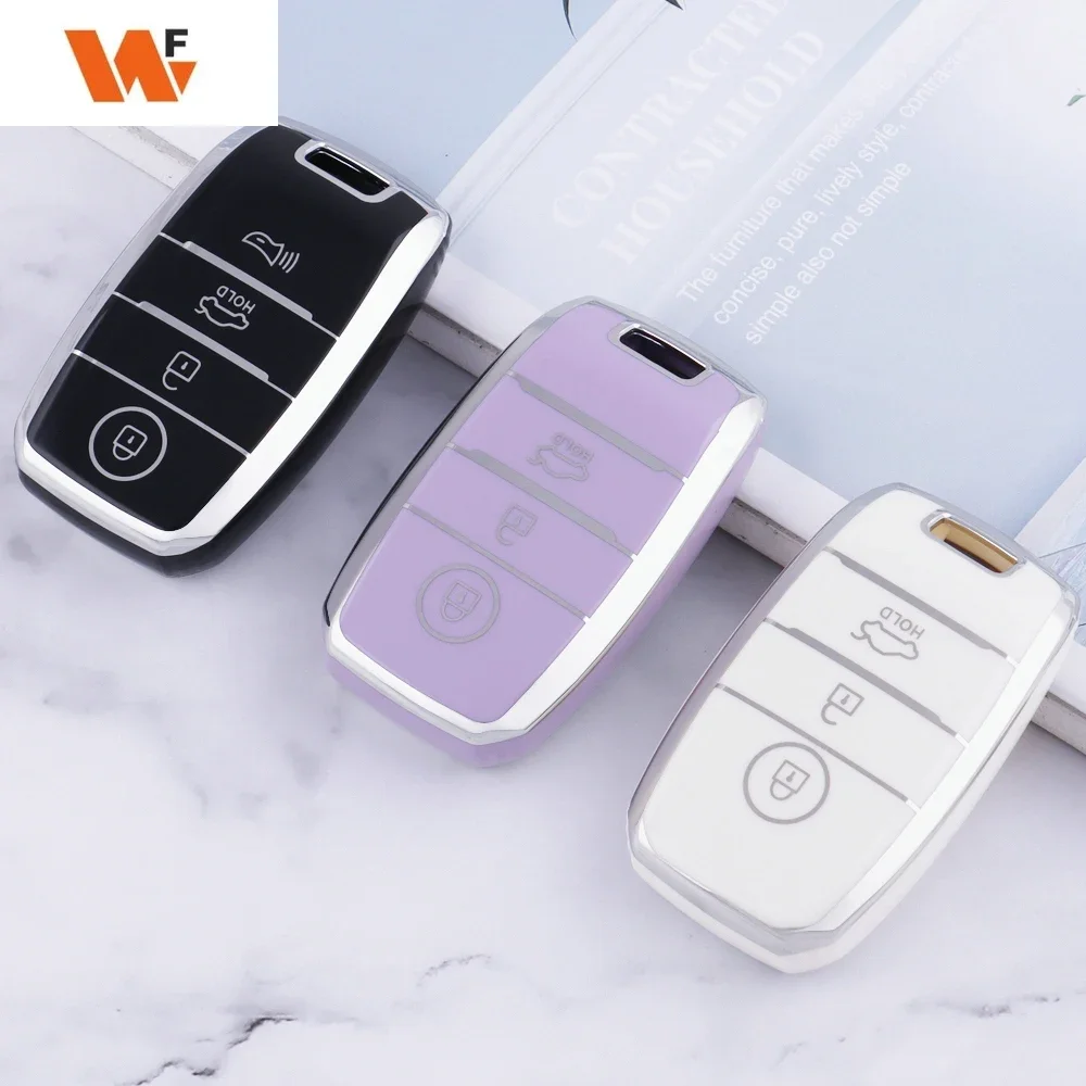 

TPU Car Smart Key Case Cover Shell For KIA Rio Rio5 Sportage Ceed Cerato K3 KX3 K4 K5 Sorento Optima Picanto Keyless Accessories