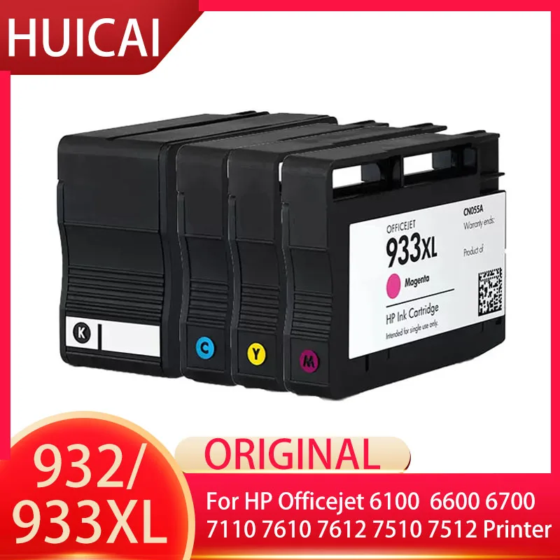 

Оригинальный чернильный картридж для принтера HP 933 932 Officejet 933 6100 6600 6700 7110 7610 7612