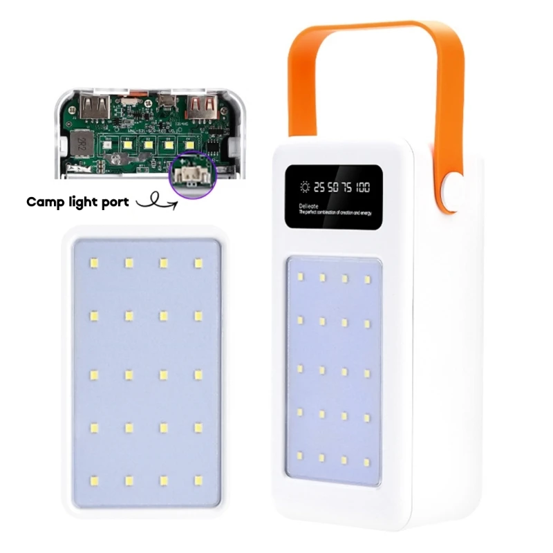 21 x 18650 USB 유형 C 5V DIY 케이스 배터리 없는 배터리 충전 보관 상자