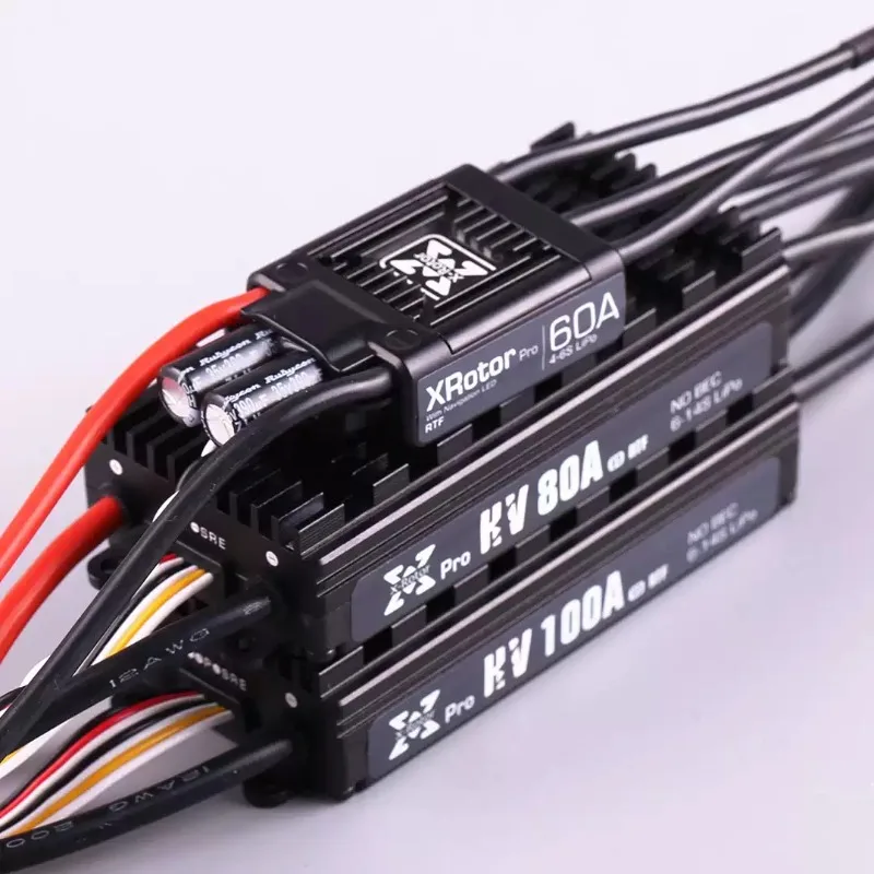 

Hobbywing XRotor 60A Low V Pro 80A 100A HV V3 ESC for DIY Agricultural Multirotor Drone High-voltage Version of ESC 6-14S