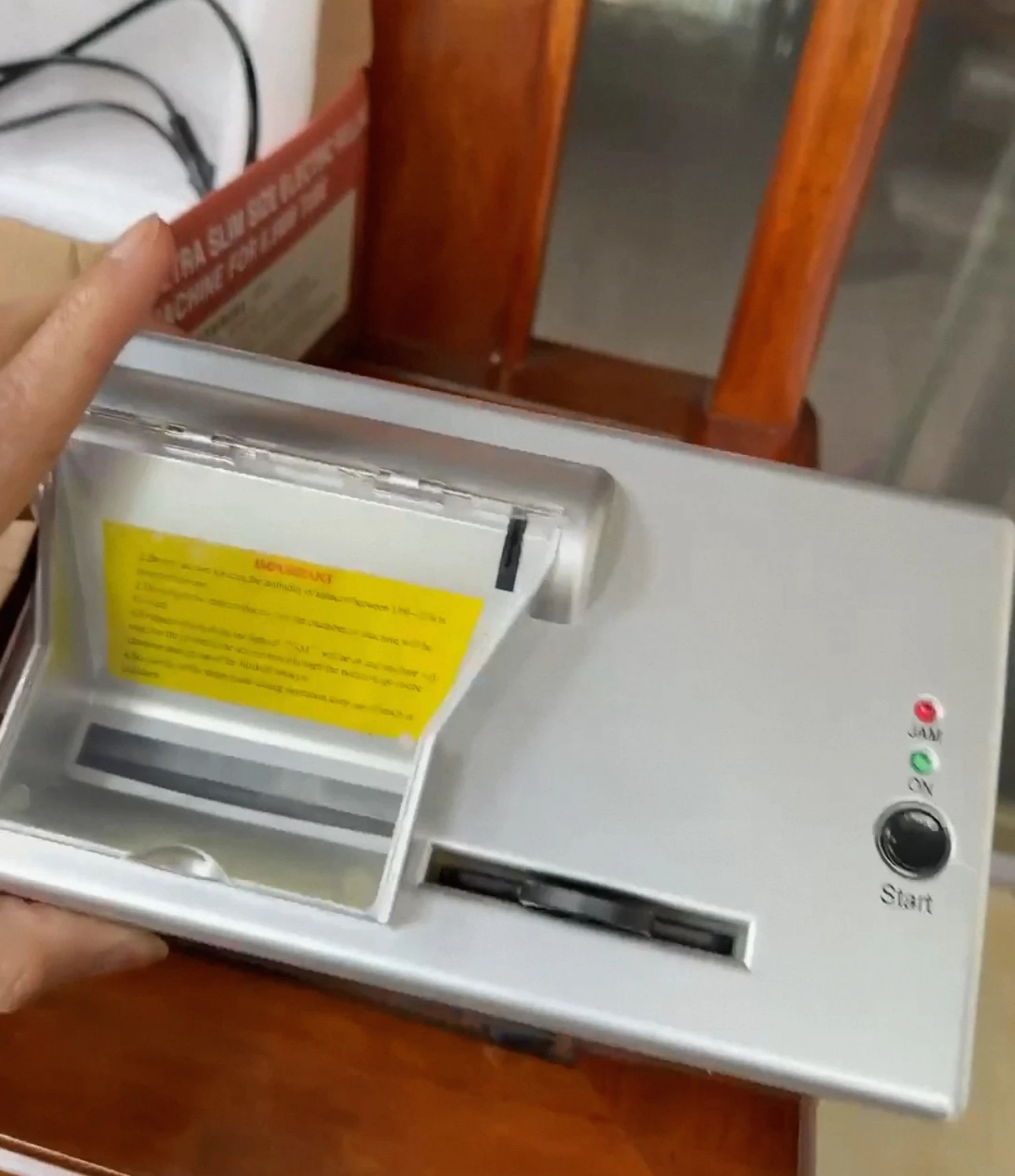 

8MM Electric Cigarette Machine, 220V,Fully Automatic High-power Direct-push Cigarette Machine